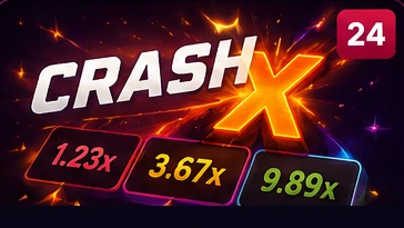Crash X slot at LevelUp Casino