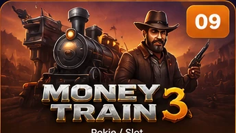 Money Train 3 slot at LevelUp Casino