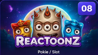 Reactoonz slot at LevelUp Casino