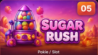 Sugar Rush slot at LevelUp Casino