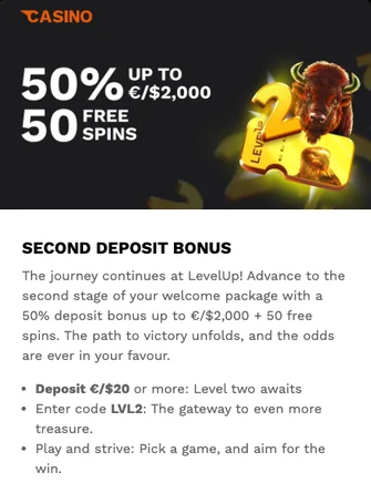 Second deposit